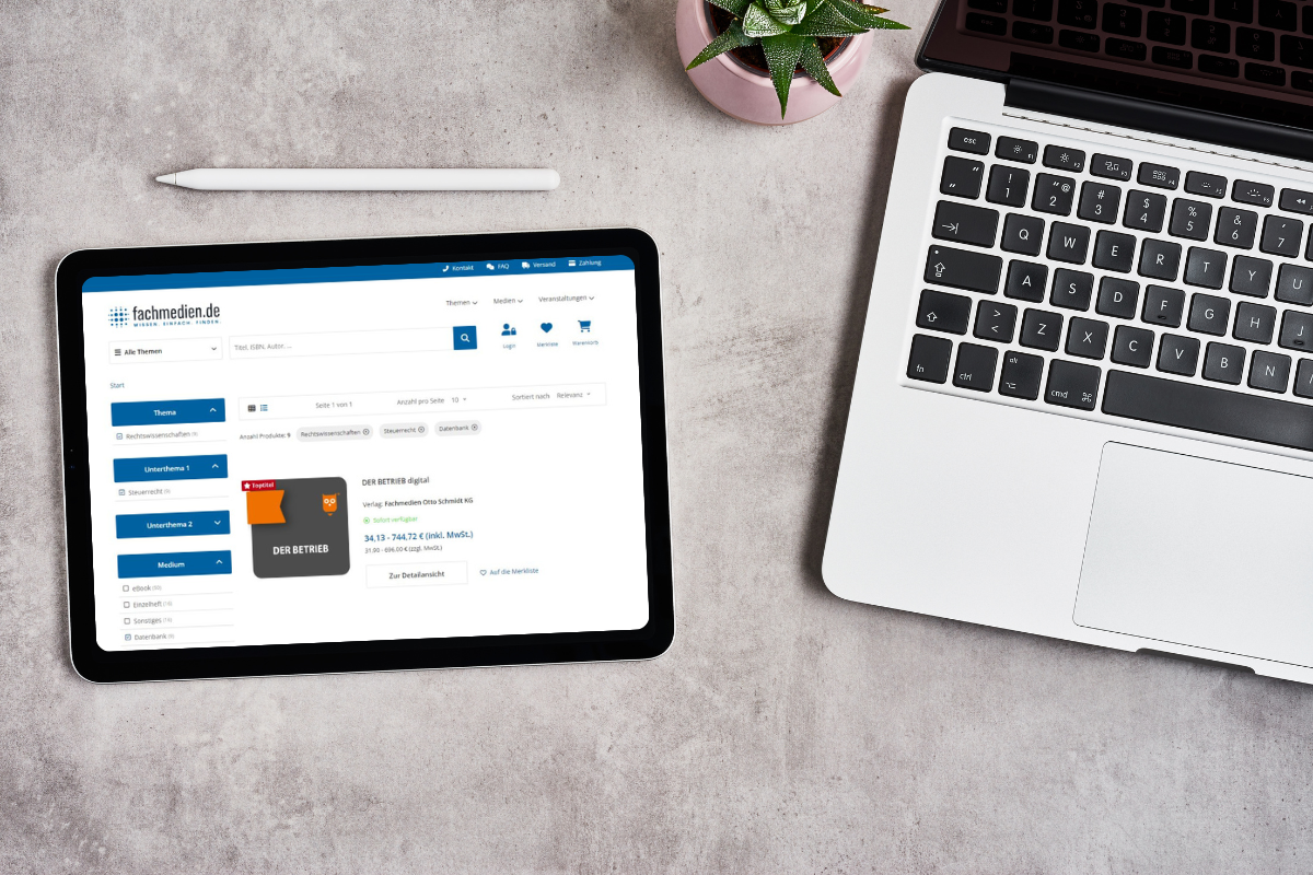 Fachmedien: Ihr neuer Online-Shop für verlässliche Fachinformationen!