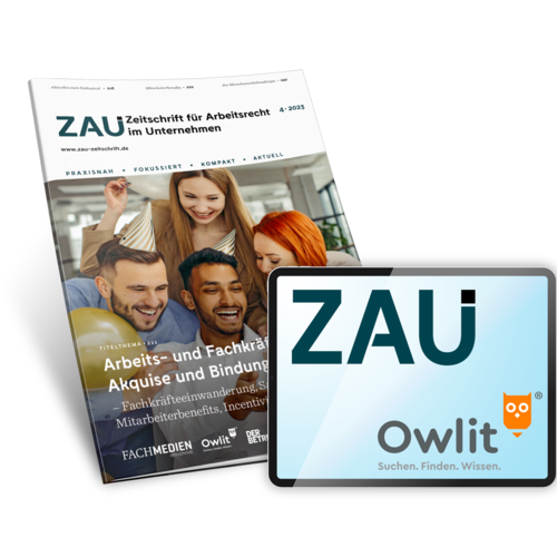 ZAU – Zeitschrift für Arbeitsrecht im Unternehmen